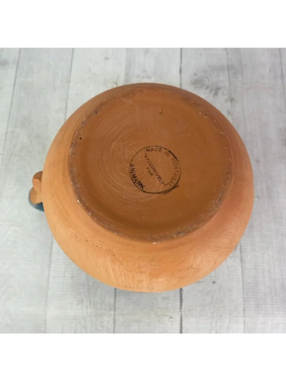 Vintage Himark TERRA COTTA Turquoise Glaze South Western 8.25